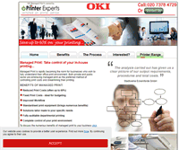 Tablet Screenshot of okimanagedprint.co.uk